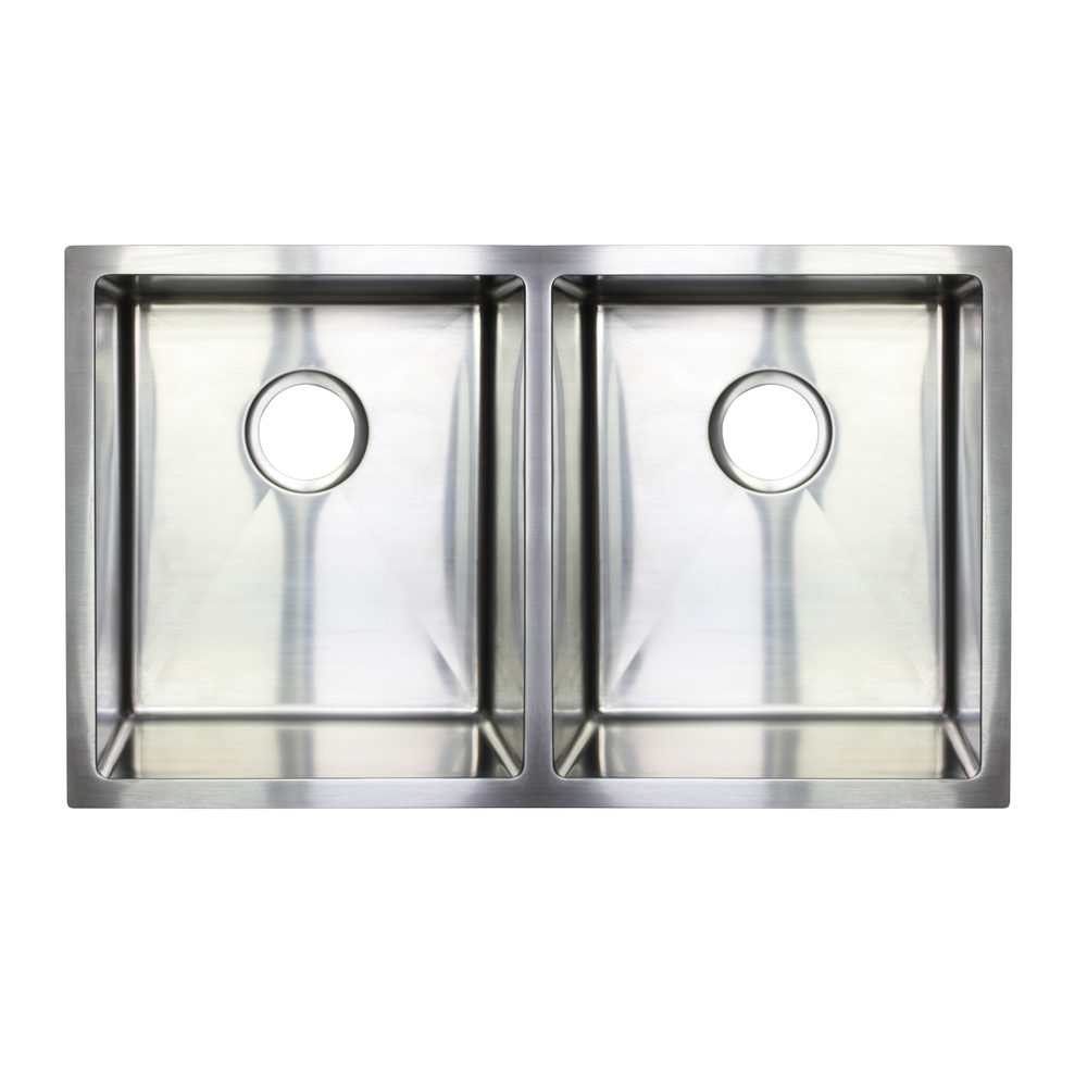BURAZZO Inset / Undermount Double Bowl Sink 750mm