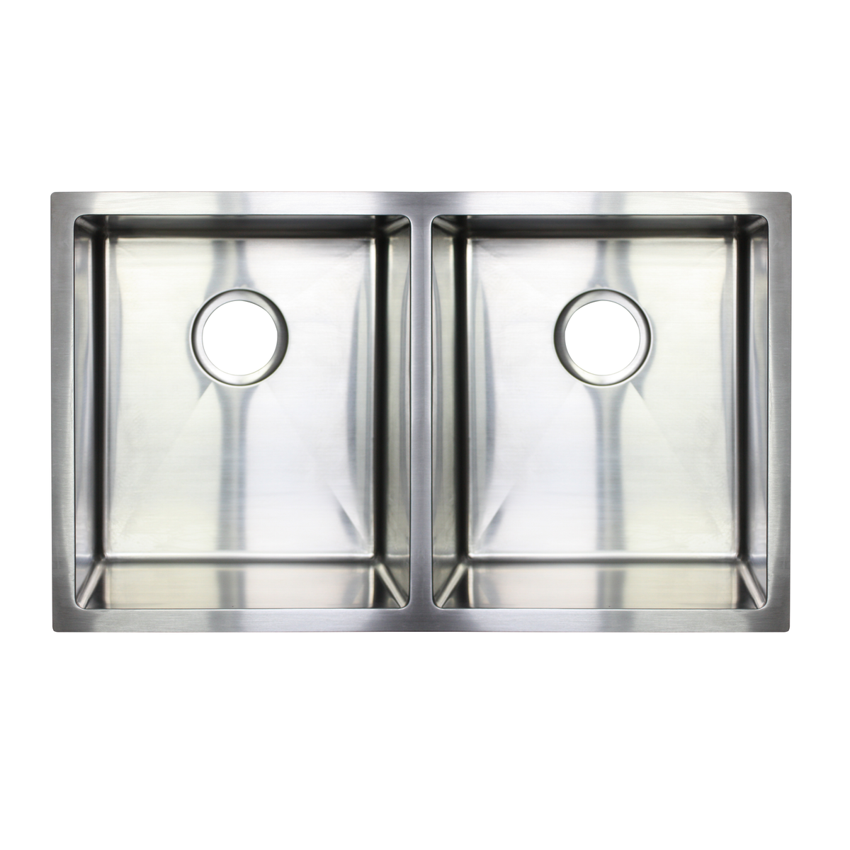 BURAZZO Inset / Undermount Double Bowl Sink 750mm