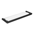 EDEN Glass Shelf Matte Black