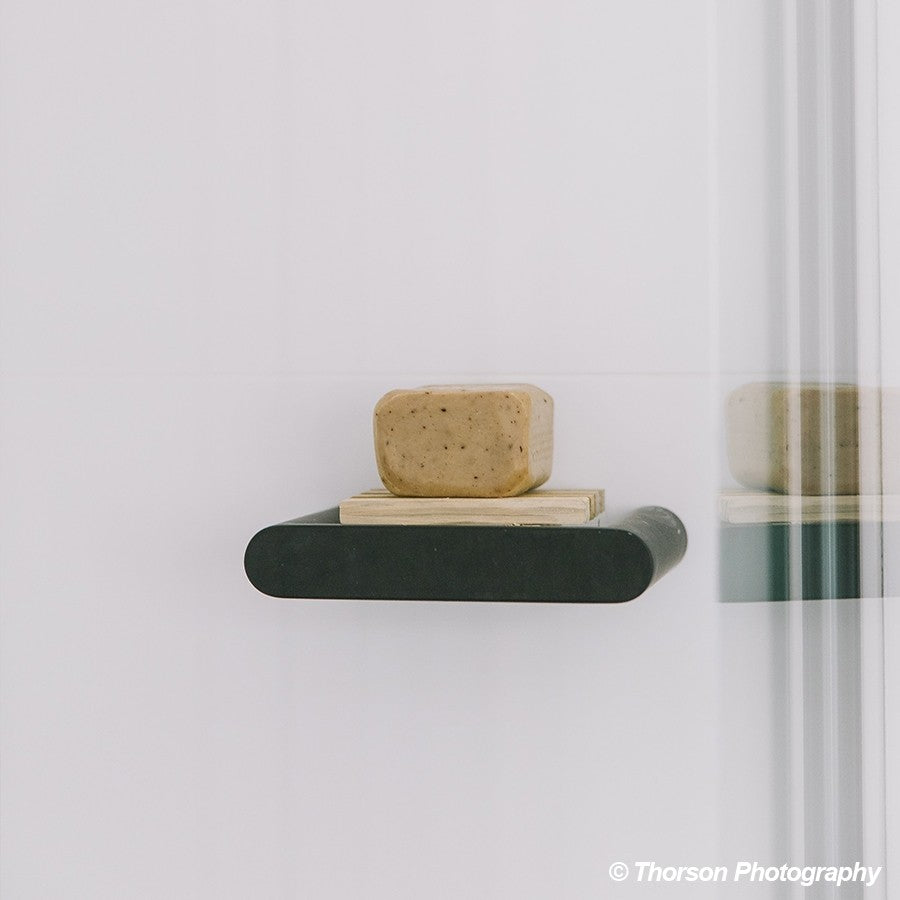 EDEN Nero Soap Rack Matte Black