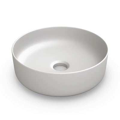 EDEN Bench Mount Basin Matte White