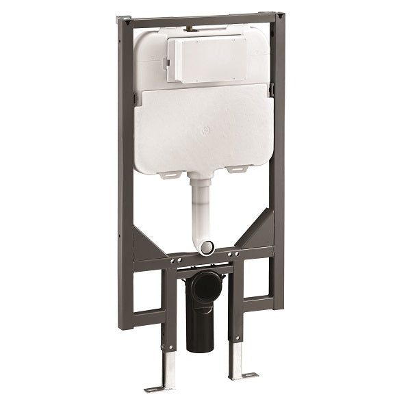 Concealed Pneumatic In Wall Cistern with Wall Bracket 80mm