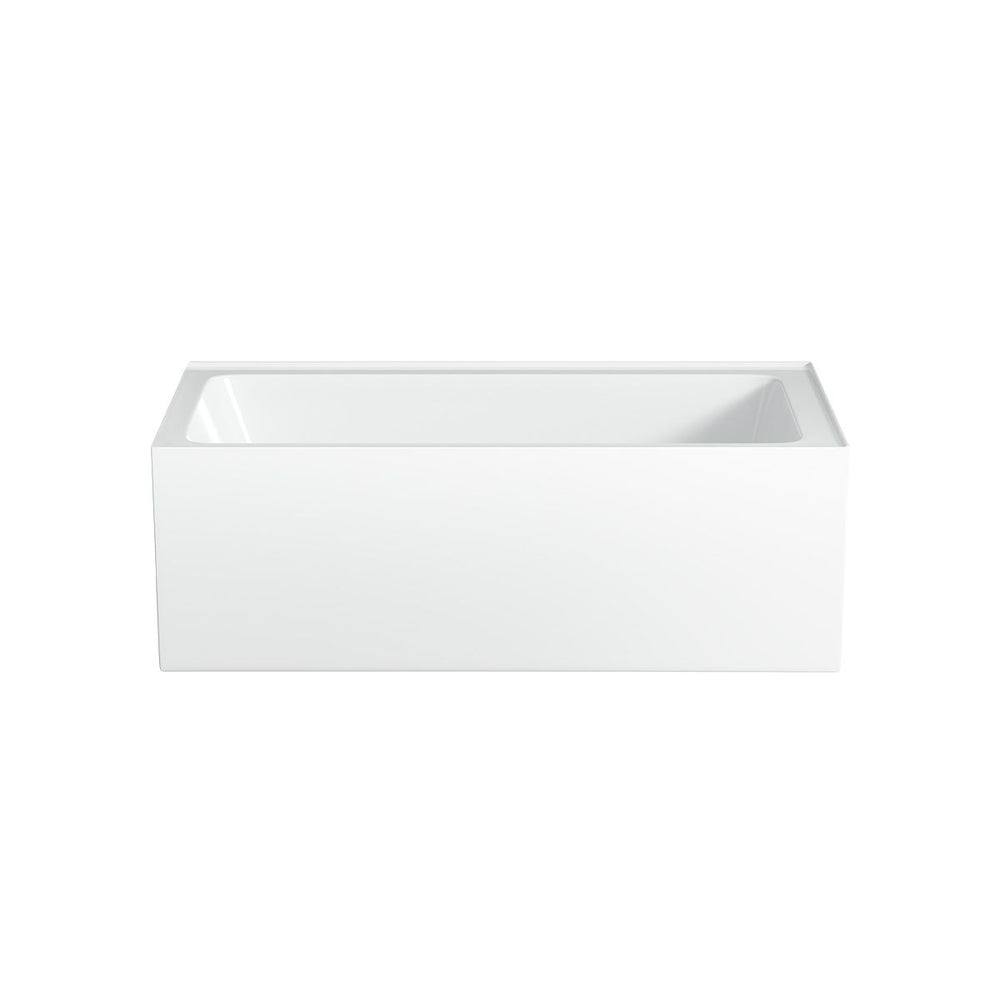 LUGO Freestanding Corner Bath RHS Gloss White 1500mm