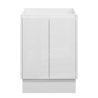 LYRA Floor Mount Vanity 600mm Gloss White