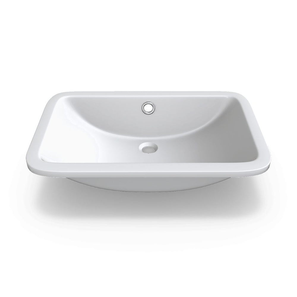 JARVIS Undermount Basin Gloss White