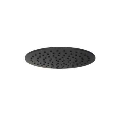 MONSOON Round Shower Head Matte Black 250mm