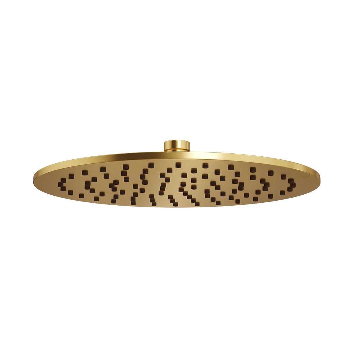 MONSOON Round Shower Head Brushed Brass 300mm