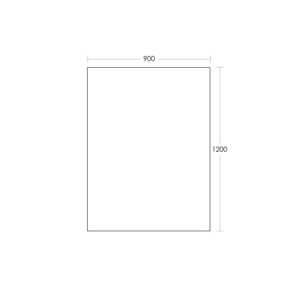 REFLEKTA Pencil Edge Mirror 900x1200mm