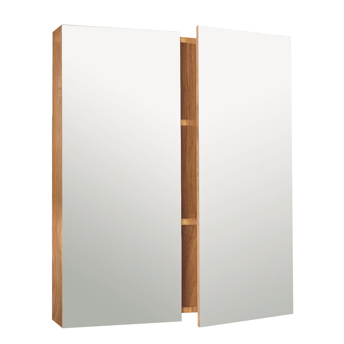 OSCA Tall Mirror Cabinet Pencilled Edge 750mm Timber Laminate