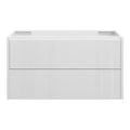 PHOENIX Wall Hung Vanity 900mm Gloss White, front view