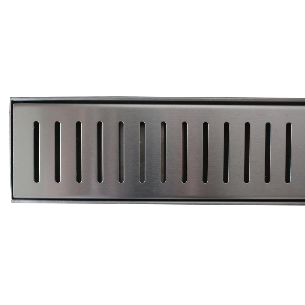 PANZANO Shower Grate 316 Stainless Steel 1800 x 100mm with DN50 Outlet