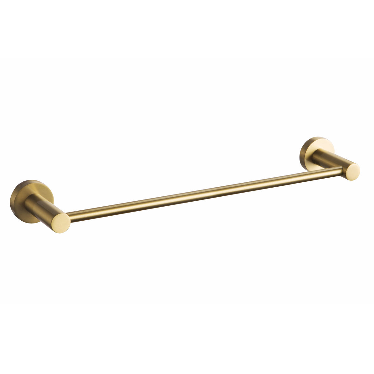 SPIN Towel Rail Brushed Brass 600mm