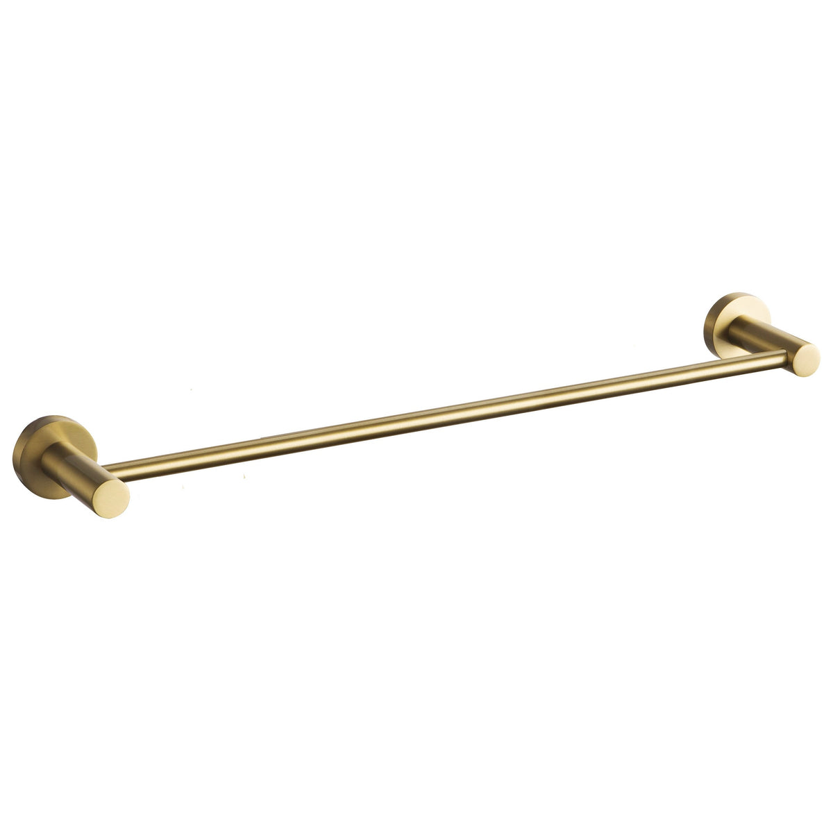 SPIN Towel Rail Brushed Brass 750mm