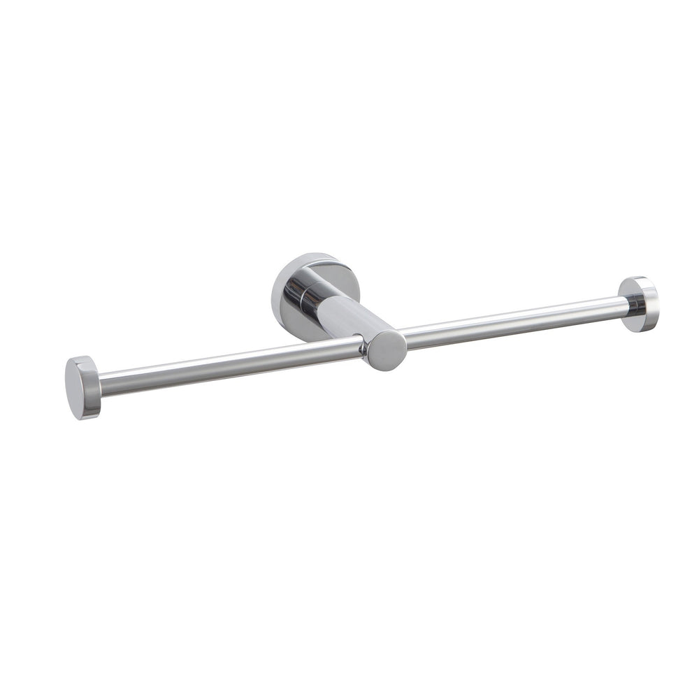 SPIN Double Toilet Roll Holder Chrome