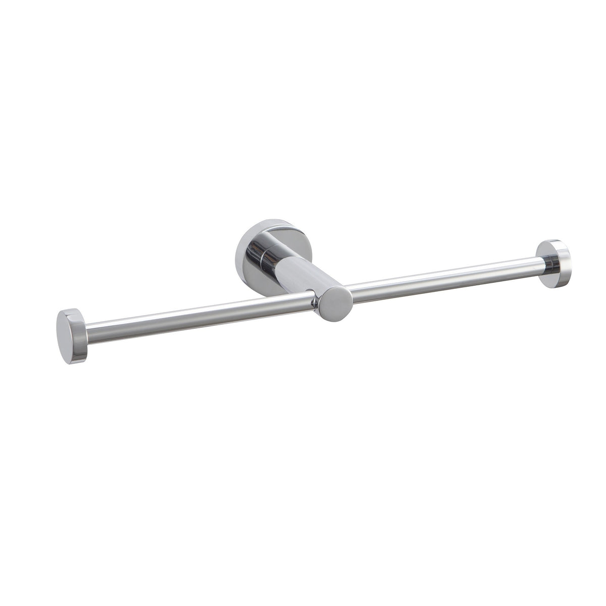 SPIN Double Toilet Roll Holder Chrome