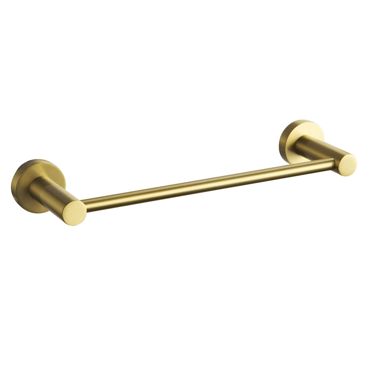 SPIN Hand Towel Rail Brushed Brass 250mm