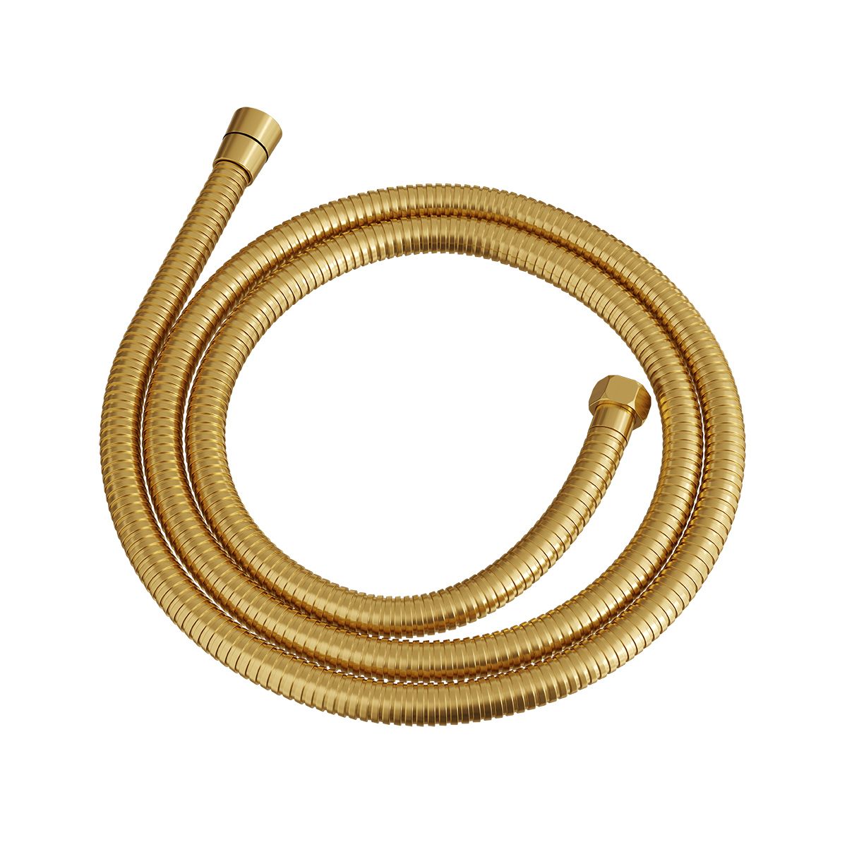 Shower Hose Brushed Brass 1500mm