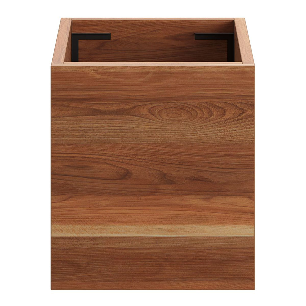 EDEN Wall Hung Modular Vanity Side Cabinet 300mm Timber Laminate, front view