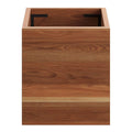 EDEN Wall Hung Modular Vanity Side Cabinet 300mm Timber Laminate, front view