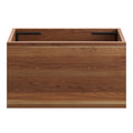 EDEN Wall Hung Modular Vanity 600mm Timber Laminate, front view