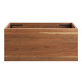 EDEN Wall Hung Modular Vanity 750mm Timber Laminate, front view