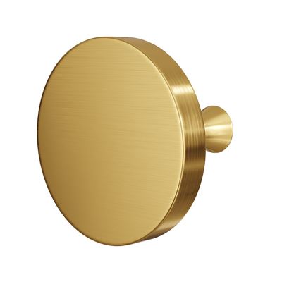 OLIVER Round Knob Handle 35mm Brushed Brass (each)