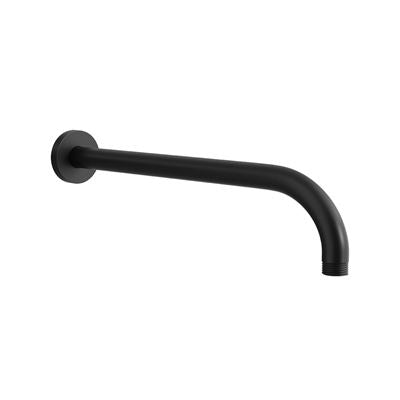 SPIN Shower Arm Matte Black 400mm