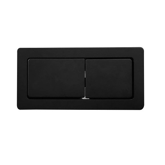 Square Matte Black Cistern Buttons to suit 6003 & 6090