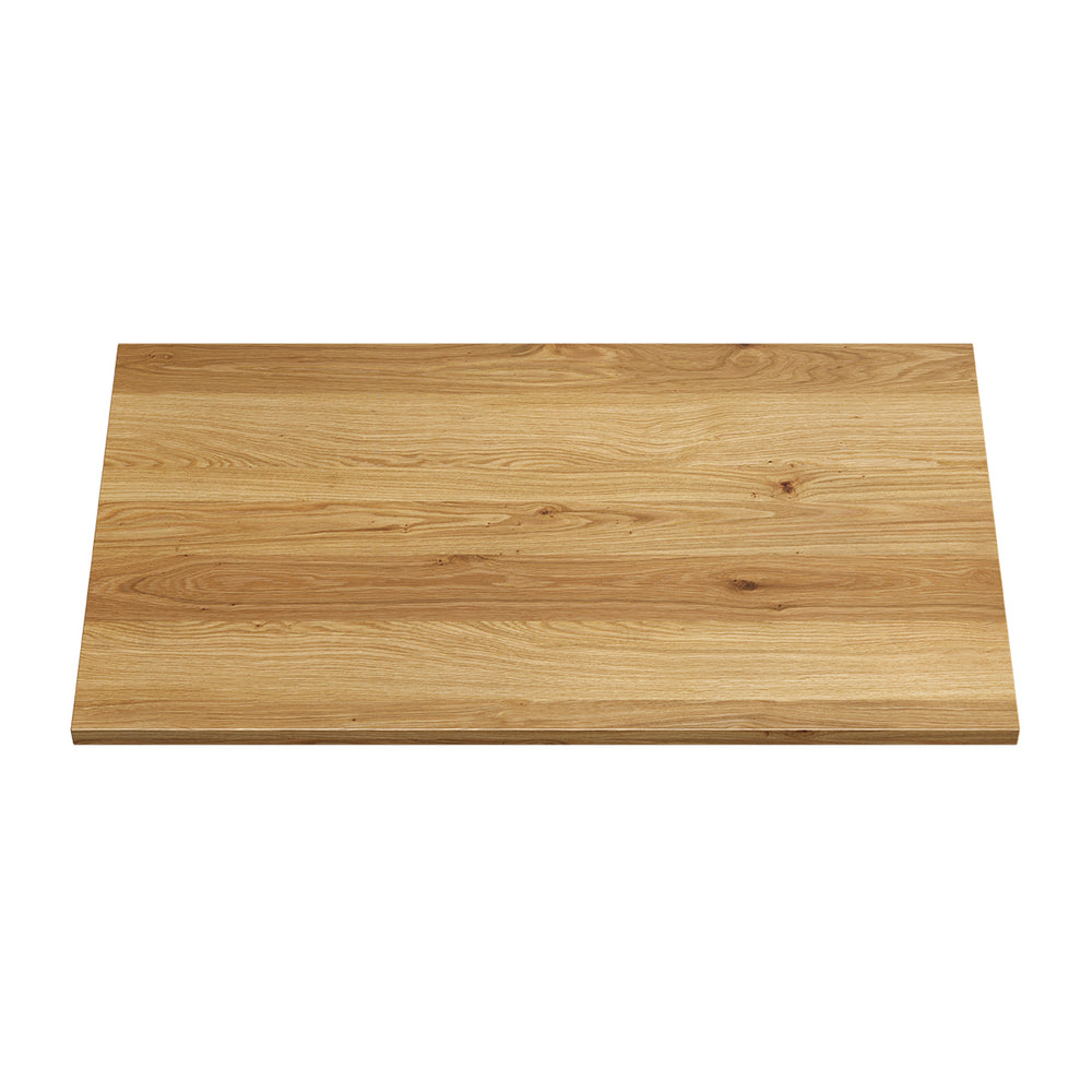 MADERA Solid White Oak Timber Vanity Top 900mm