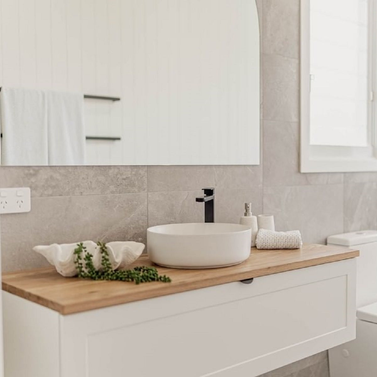 BOSTON Wall Hung Vanity 1200mm Matte White