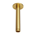 SPIN Ceiling Dropper Brushed Brass 150mm