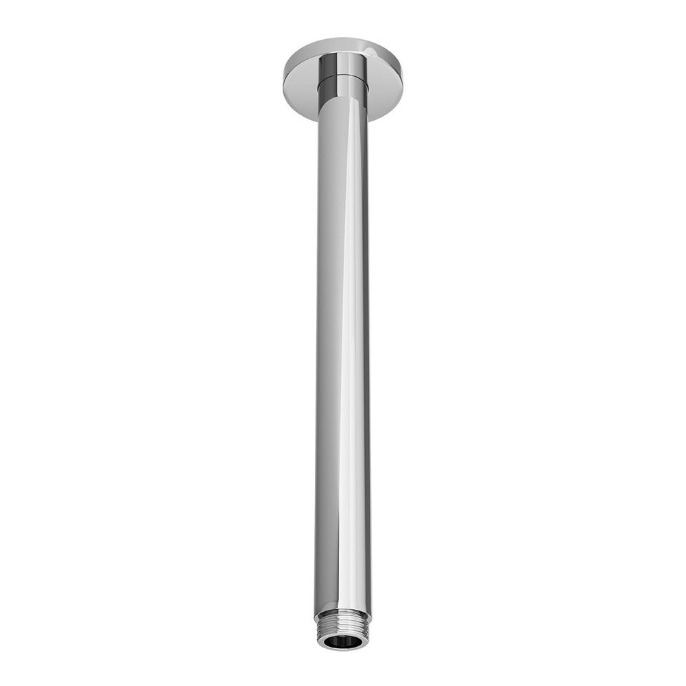 SPIN Ceiling Dropper Chrome 300mm