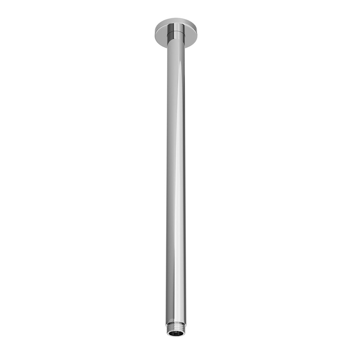 SPIN Ceiling Dropper Chrome 450mm