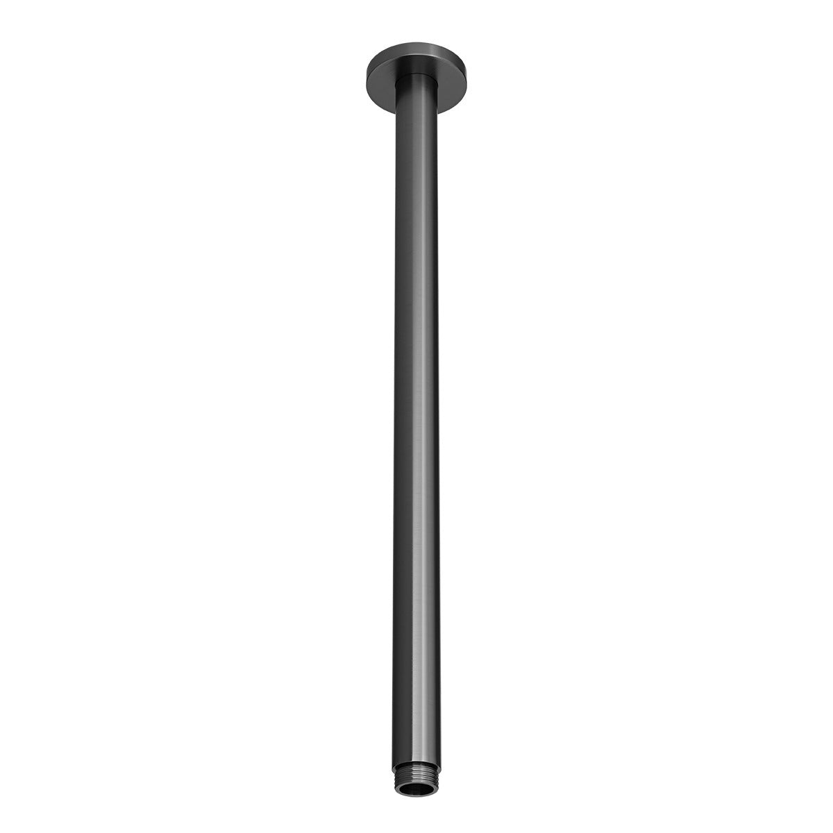 SPIN Ceiling Dropper Gunmetal 450mm
