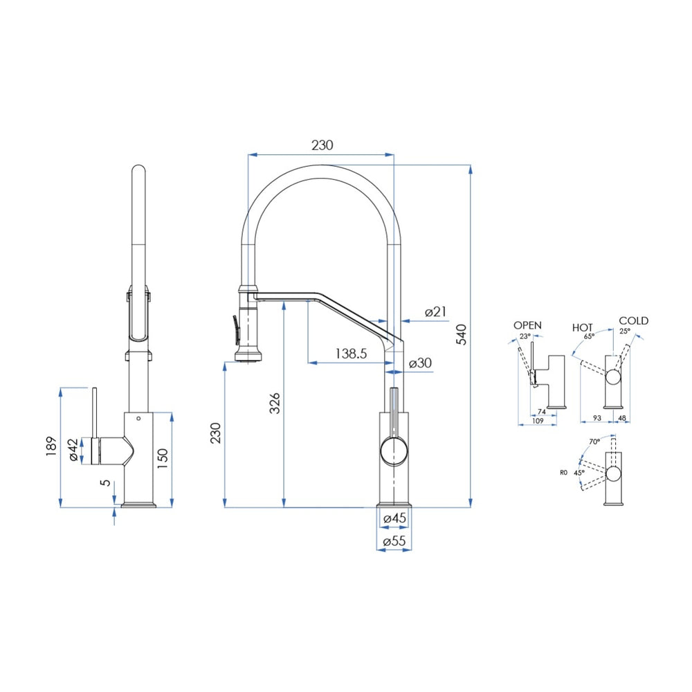 DUOFLOW Kitchen Mixer with Filtered Water Function Brushed Nickel