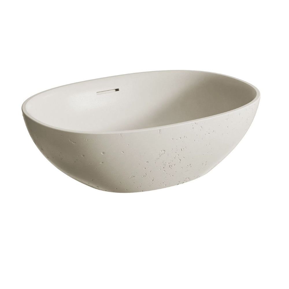 DURACRETE Concrete Bench Mount Basin Sand