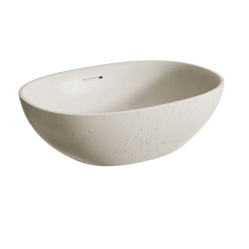 DURACRETE Concrete Bench Mount Basin Sand