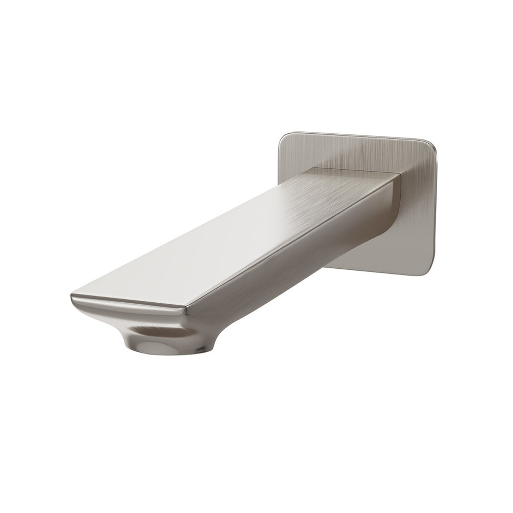 EDEN In Wall Bath Spout Lead Free Brushed Nickel