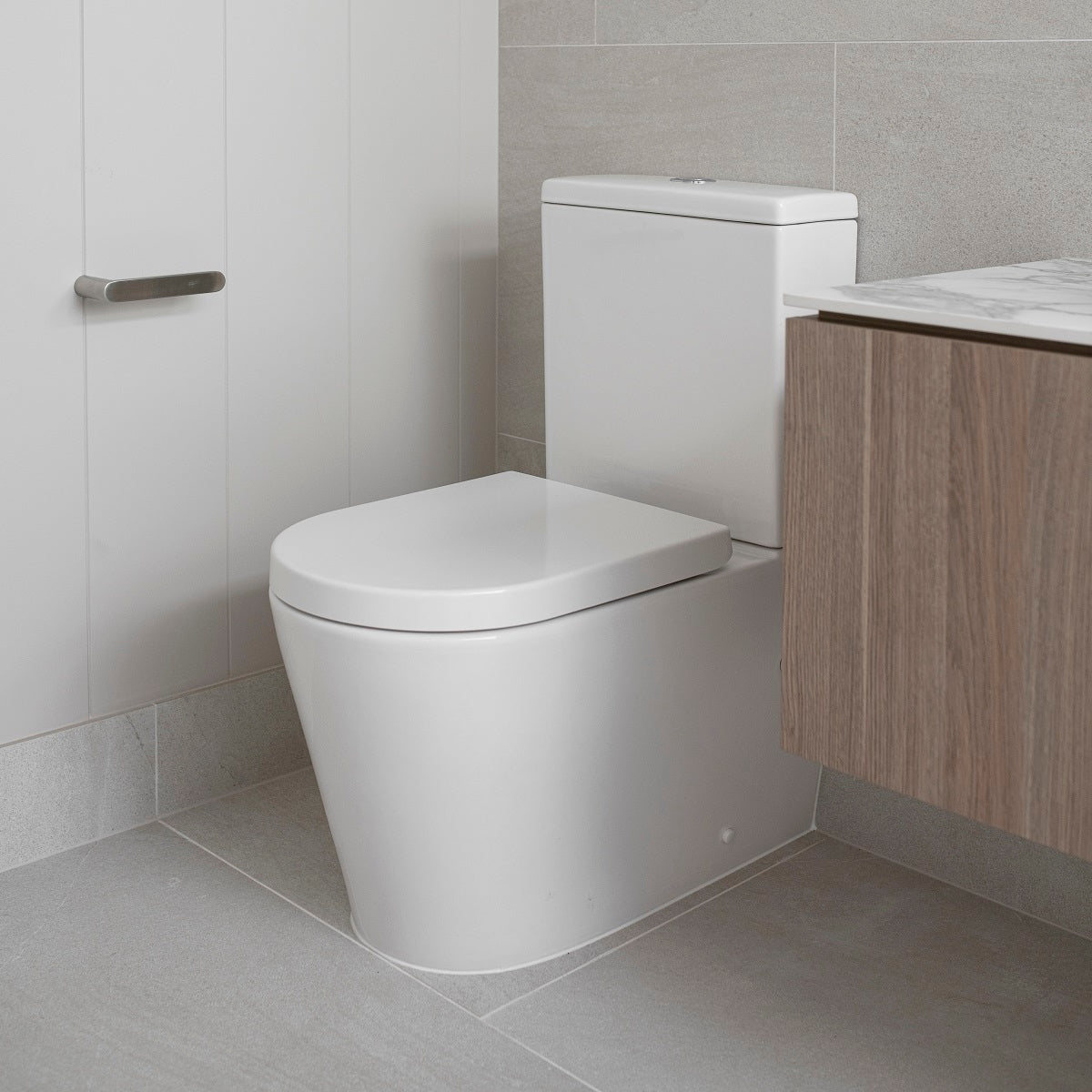 EDEN Toilet Roll Holder Brushed Nickel