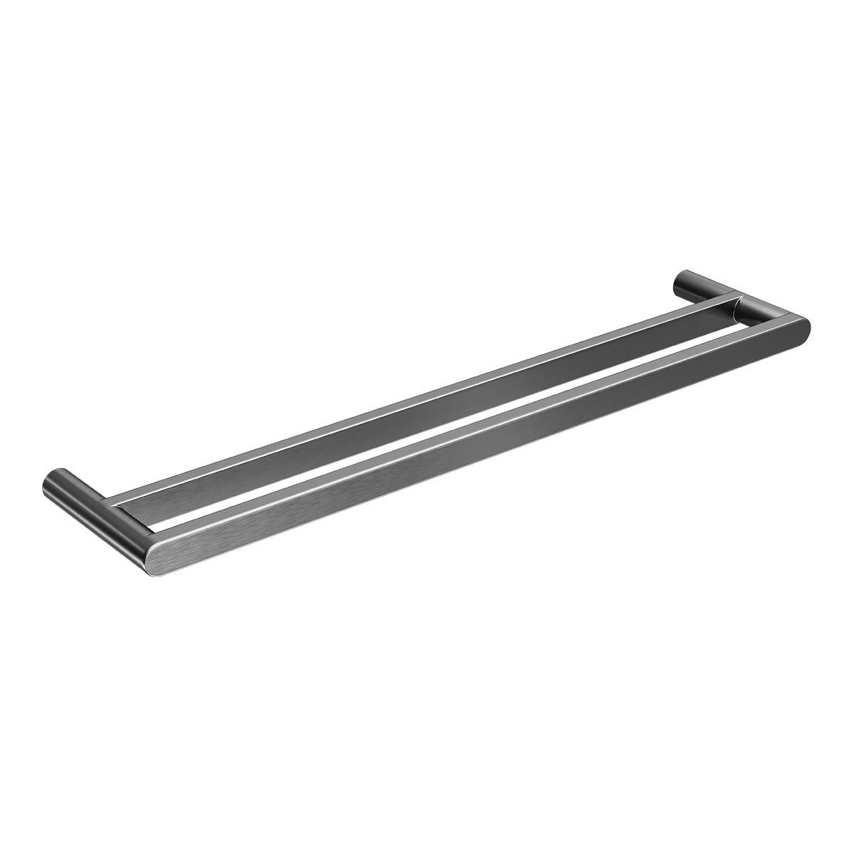EDEN Double Towel Rail 600mm Gunmetal