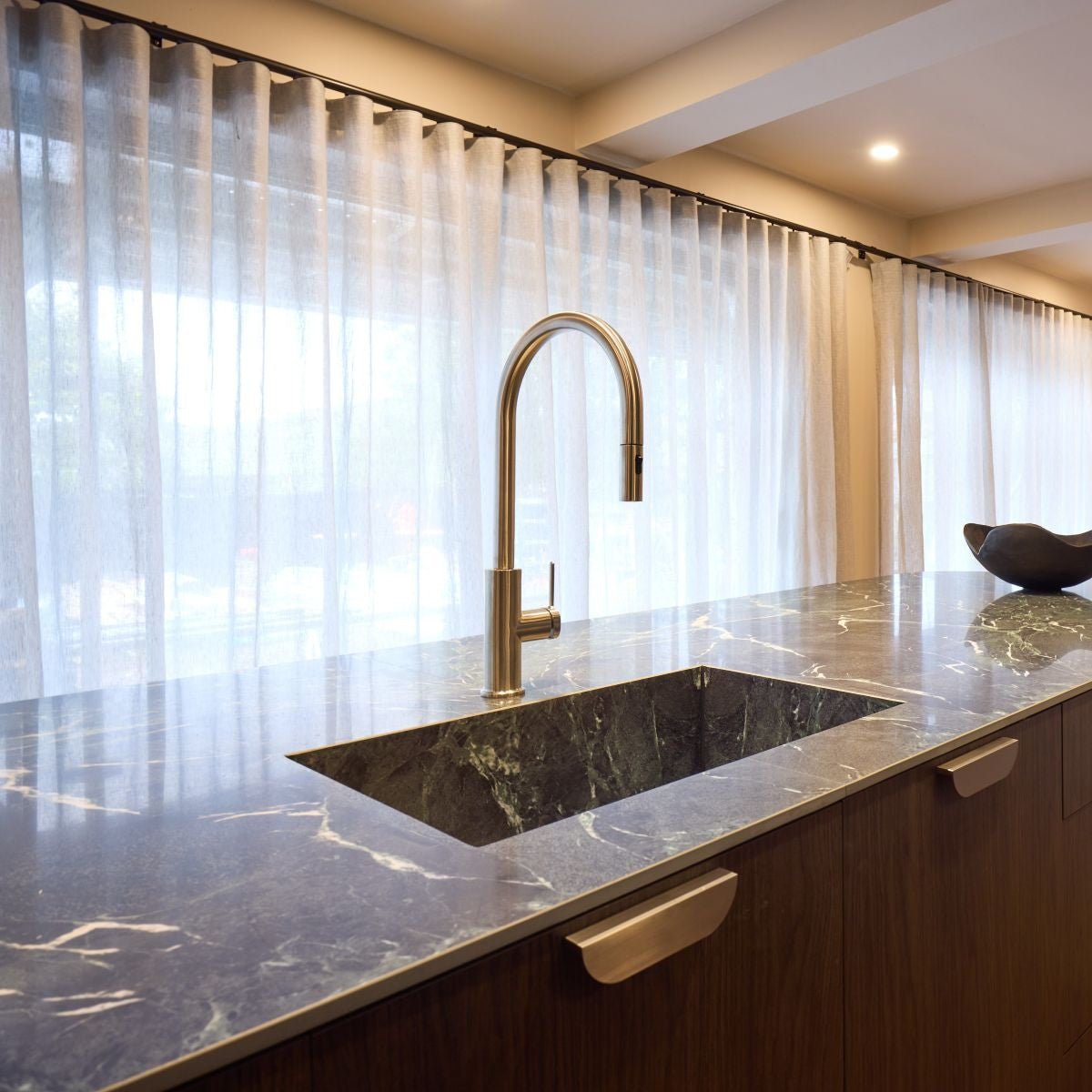 SYMMETRY Pullout Sink Mixer Brushed Nickel