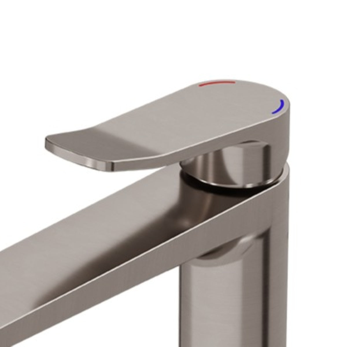 FLOW Tall Basin Mixer Brushed Nickel