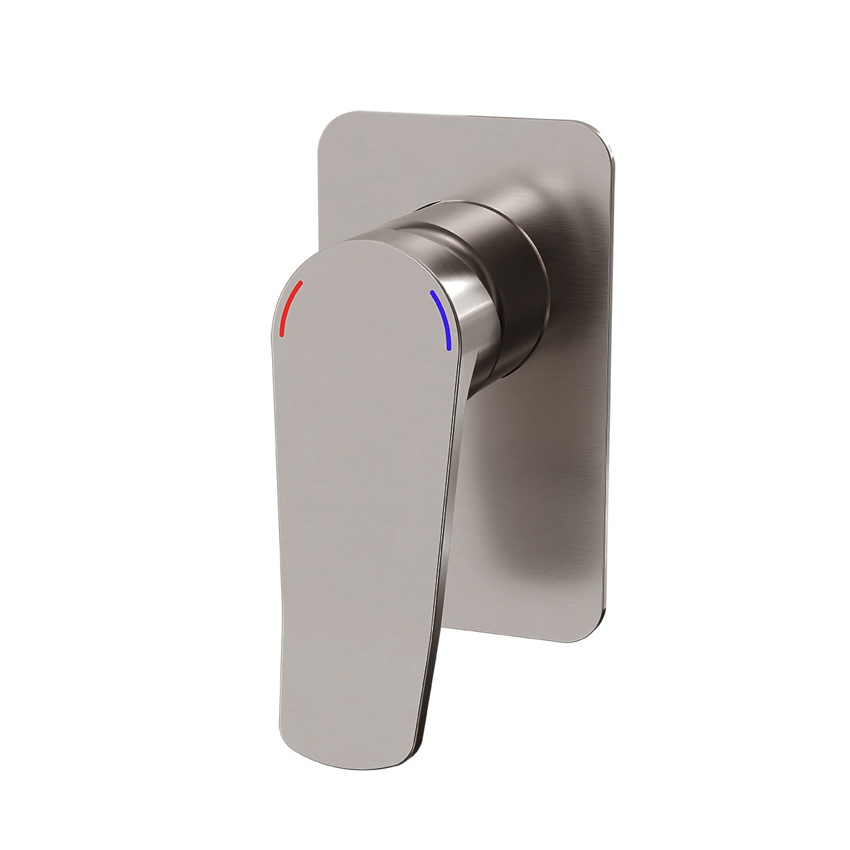 FLOW In Wall Mixer Set Brushed Nickel