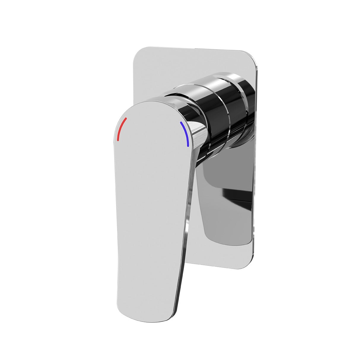 FLOW In Wall Mixer Set Chrome