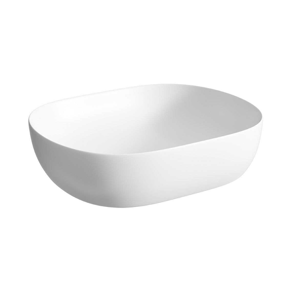 OMEGA Bench Mount Basin Matte White