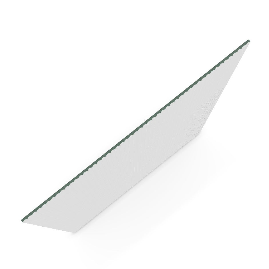 Frameless Fluted Glass Panel 1200X2100x10mm