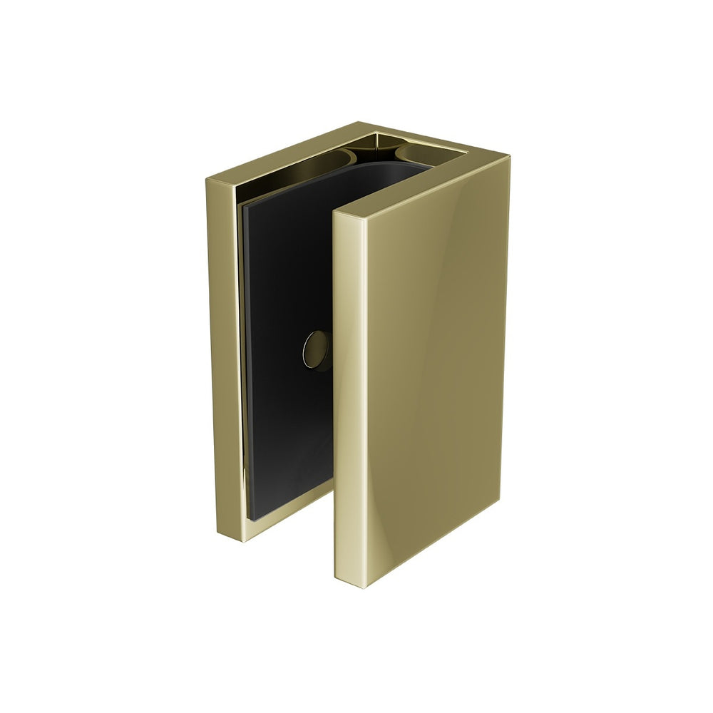 Glass Clip Champagne Gold 10mm