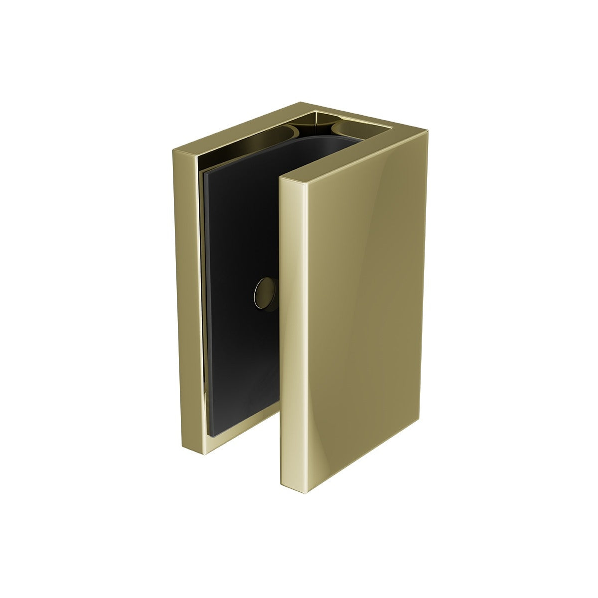 Glass Clip Champagne Gold 10mm