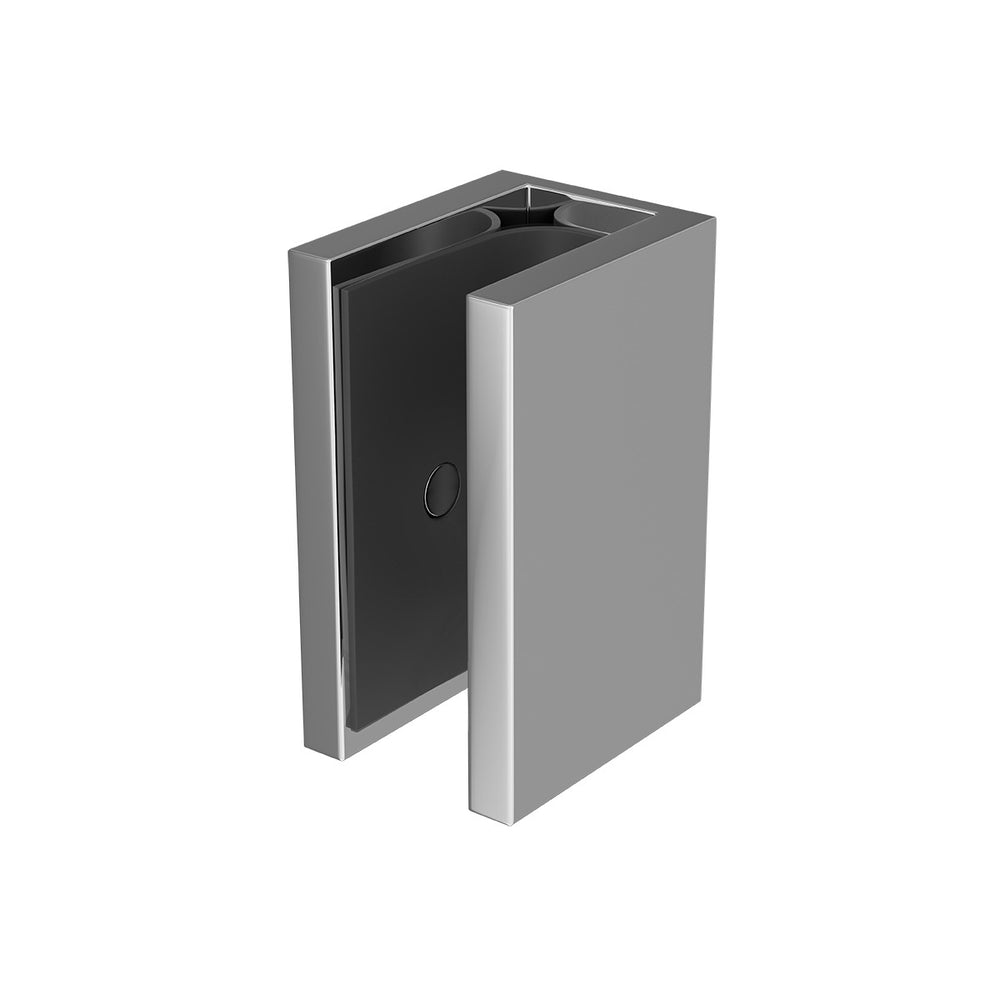 Glass Clip Chrome 10mm
