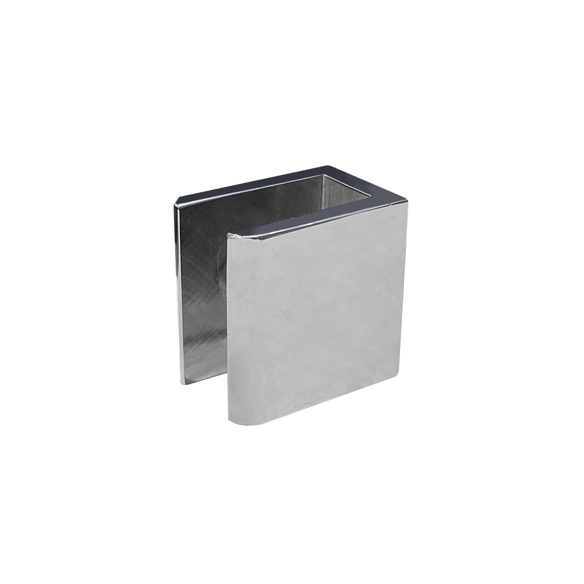Glass Clip Chrome 12mm